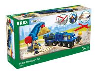 BRIO politie transport set