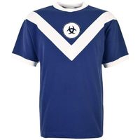 Bordeaux Retro Voetbalshirt 1960's - thumbnail