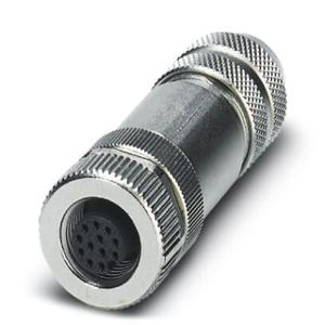 Phoenix Contact 1404411 Sensor/actuator connector, niet geassembleerd M12 Aantal polen (sensoren): 12 Bus, recht 1 stuk(s)