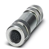 Phoenix Contact 1404411 Sensor/actuator connector, niet geassembleerd M12 Aantal polen: 12 Bus, recht 1 stuk(s)