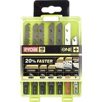 Ryobi RAK10JSBWM | 10-delig Decoupeerzaagblad Set compatibel met RJS720, RJS750, RJS850, RJS980 en RJS1050 - 5132002811 - 5132002811 - thumbnail