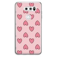 Ondersteboven verliefd: LG V30 Transparant Hoesje