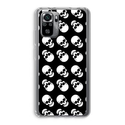 Musketon Skulls: Xiaomi Redmi Note 10S Transparant Hoesje