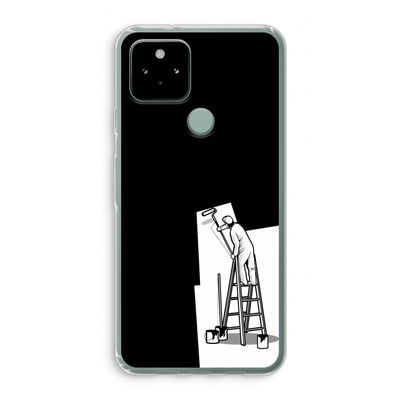 Musketon Painter: Google Pixel 5 Transparant Hoesje