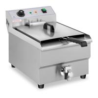 Elektrische friteuse - 16 liter - aftapkraan - 230V