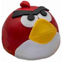Angry Birds Taart 6-8 personen