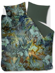 Kardol by Beddinghouse Floral Embrace Dekbedovertrek Blauw Groen