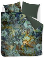 Kardol by Beddinghouse Floral Embrace Dekbedovertrek Blauw Groen - thumbnail
