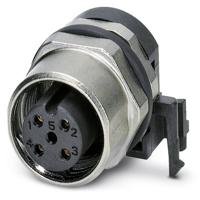 Phoenix Contact 1439900 Sensor/actuator inbouwconnector M12 Aantal polen: 4 Bus, inbouw 10 stuk(s)