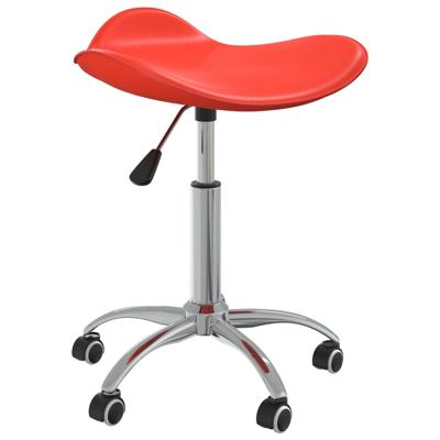 VidaXL Salonkruk kunstleer rood