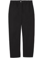 Proenza Schouler White Label pantalon ample à coupe courte - Noir - thumbnail