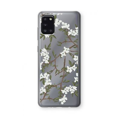 Blossoming spring: Samsung Galaxy A31 Transparant Hoesje