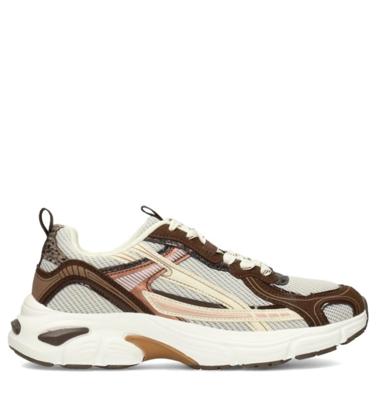 POSH Poelman Harper sneaker dk chocolate Textiel Dames