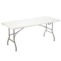 Vouwtafel Ibergarden Wit Grijs 180 x 70 x 174 cm