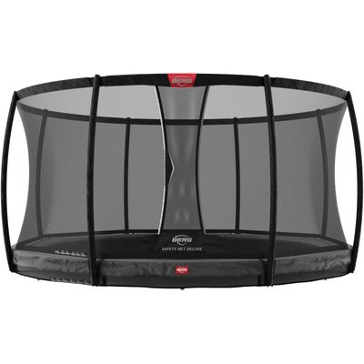 Champion Inground 330 grey + Safety Net Deluxe Sport en spel
