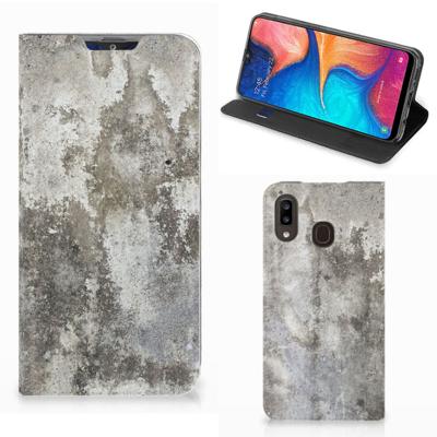 Samsung Galaxy A30 | Standcase | Beton Print
