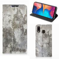 Samsung Galaxy A30 | Standcase | Beton Print