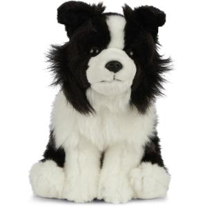 Border Collie honden knuffel - pluche - 20 cm speelgoed - hondenknuffels