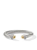 David Yurman bracelet Classic Cable en or 14ct et argent sterling (7 mm)