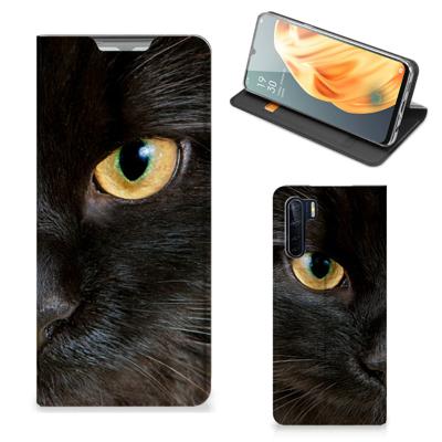 OPPO Reno3 | A91 | Hoesje maken | Zwarte Kat