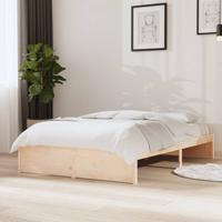 Bedframe massief hout 120x190 cm