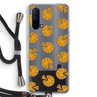 You Had Me At Pizza: OnePlus Nord CE 5G Transparant Hoesje met koord