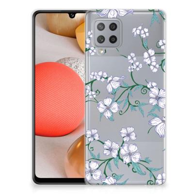 Samsung Galaxy A42 Uniek | TPU Case | Blossom White