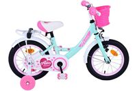 Volare ashley kinderfiets - meisjes - 14 inch - groen Volare ashley kinderfiets - meisjes - 14 inch - groen