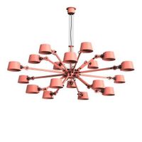 Tonone Bolt Chandelier 18 arms Hanglamp - Roze - thumbnail