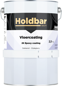 Holdbar Vloercoating Donkergrijs (RAL 7011) 2,5 kg