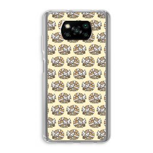 Slapende poes: Xiaomi Poco X3 NFC Transparant Hoesje
