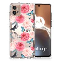 Motorola Moto G32 TPU Case Butterfly Roses