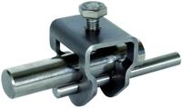 630 129  - Connection clamp for earth rods 20 mm 630 129 - thumbnail