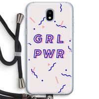 GRL PWR: Samsung Galaxy J5 (2017) Transparant Hoesje met koord