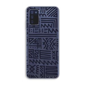 Marrakech print: Samsung Galaxy A03s Transparant Hoesje