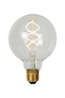 Lucide G95 - Filament lamp - Ø 9,5 cm - LED Dimb. - E27 - 1x4,9W 2700K - Transparant - thumbnail