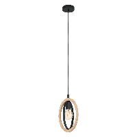 Eglo Houten hanglamp Basildon 43461