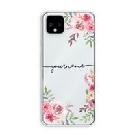 Rozen: Pixel 4 XL Transparant Hoesje Rozen: Pixel 4 XL Transparant Hoesje