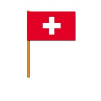 Luxe zwaaivlag Zwitserland - thumbnail