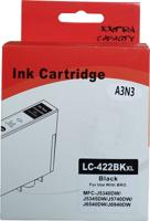 Huismerk Brother LC-422XLBK cartridge zwart