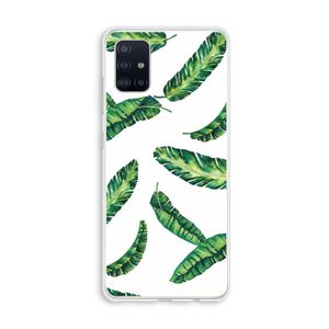 Lange bladeren: Galaxy A51 4G Transparant Hoesje