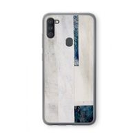 Meet you there: Samsung Galaxy A11 Transparant Hoesje