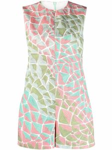 PUCCI Playsuit met print - Blauw