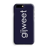 Gijweet: Volledig Geprint iPhone 7 Plus Hoesje