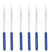 Set van 10x stuks fiber LED licht stick blauw