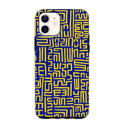 Majorelle Blue Print: iPhone 12 mini Tough Case