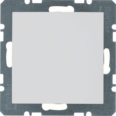 Berker S1 blindplaat polarwit mat 10091909