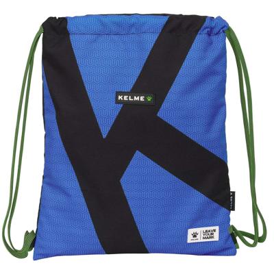 Rugtas met Koordjes Kelme Royal Blauw Zwart 35 x 40 x 1 cm