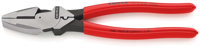 Knipex Kracht-kombitang "Lineman&apos;s Pliers" Amerikaans model | Anti-slip kunststof bekleed | Lengte 240 mm - 09 11 240