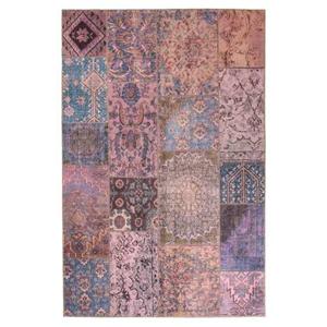 Heritaged Patchwork vloerkleed - Fade Dreamer paars - 76x150 cm